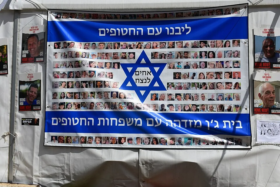 October 7 Hostages Poster