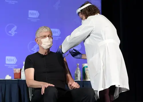 NIH Chief Tells Parents to Vaccinate Kids While His Boss Keeps Lying About It