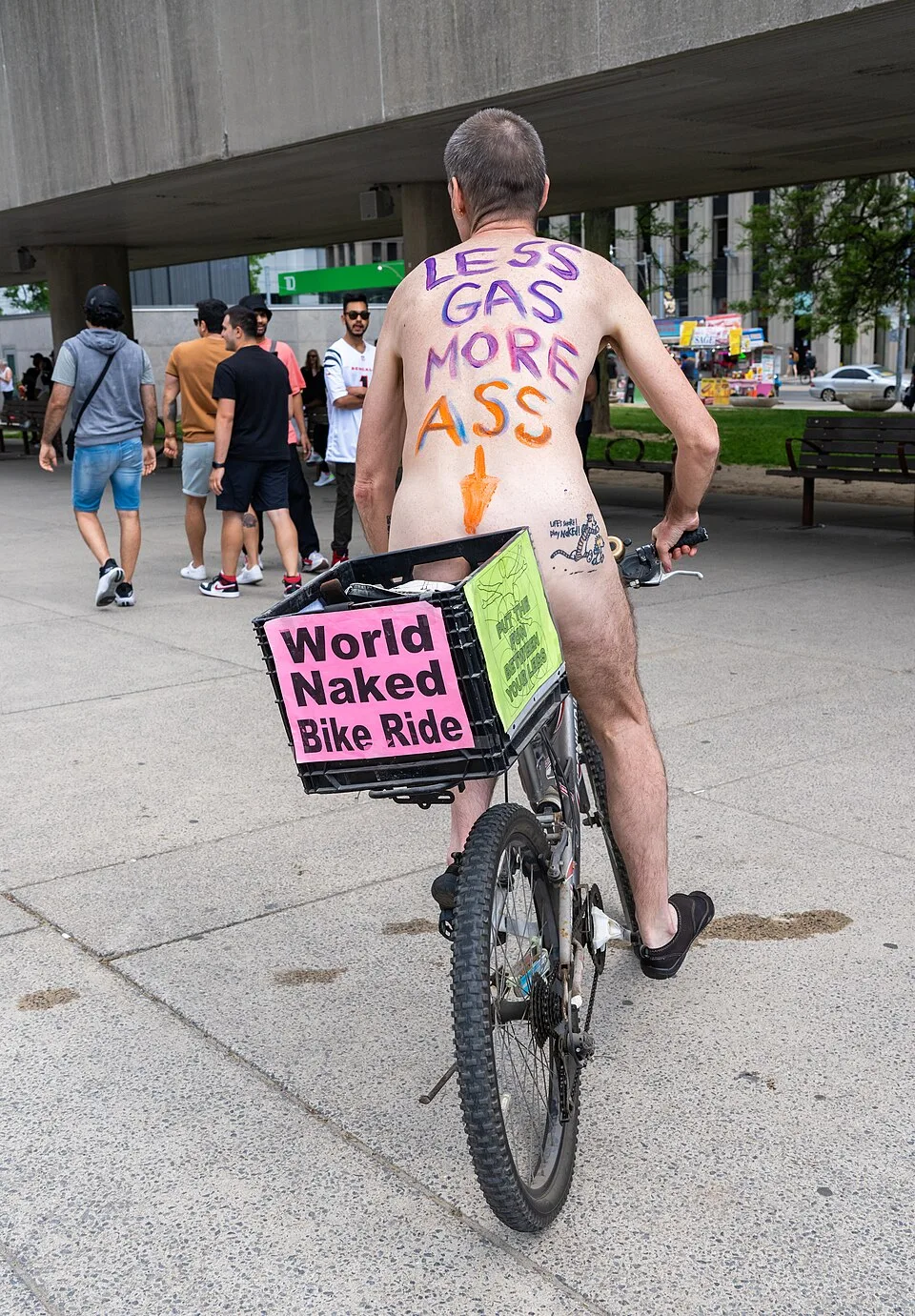 Naked Bike Ride Toronto (18) 110622