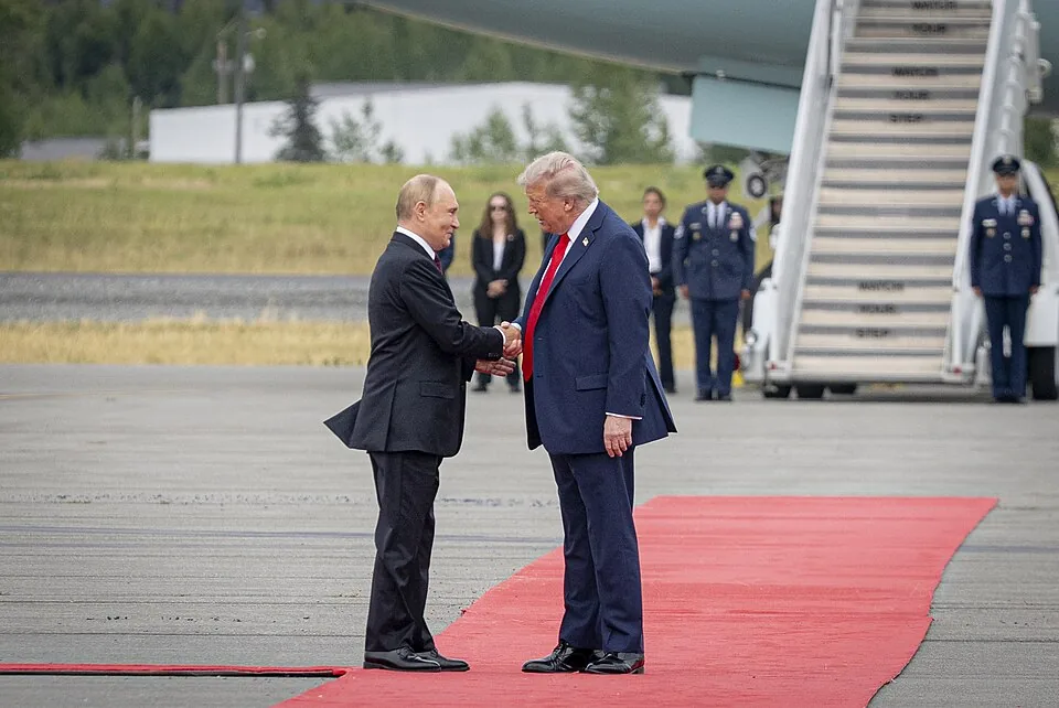 Trump, Putin Alaska Arrival (9260672)
