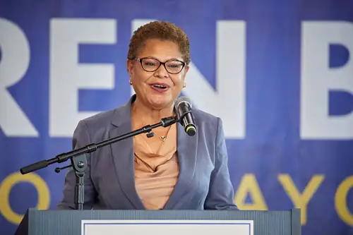 A 21-Year-Old Made Up Election Polls and Karen Bass Bragged About Them