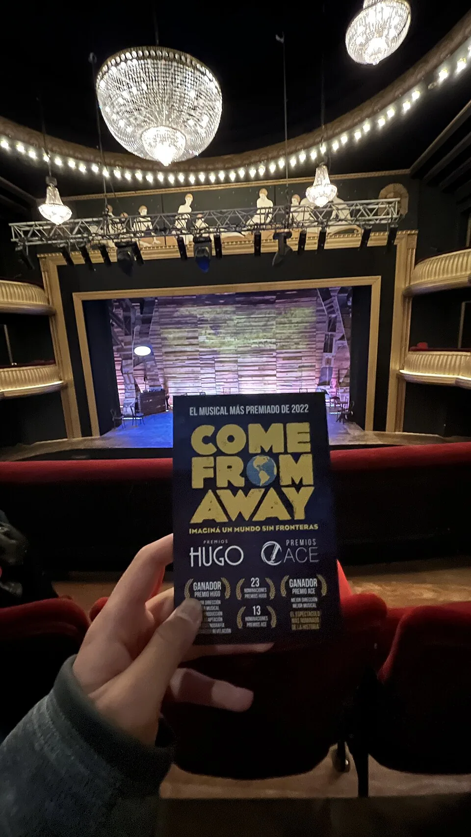 Come from Away at Teatro Maipo, Buenos Aires, September 2023
