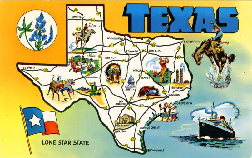 Texas - Lone Star State (NBY 436648)