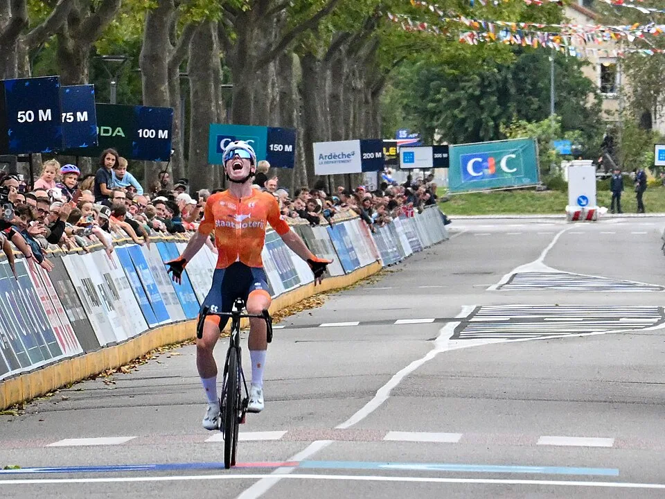 Demi Vollering win - 2025 European road championship - Guilherand-Granges