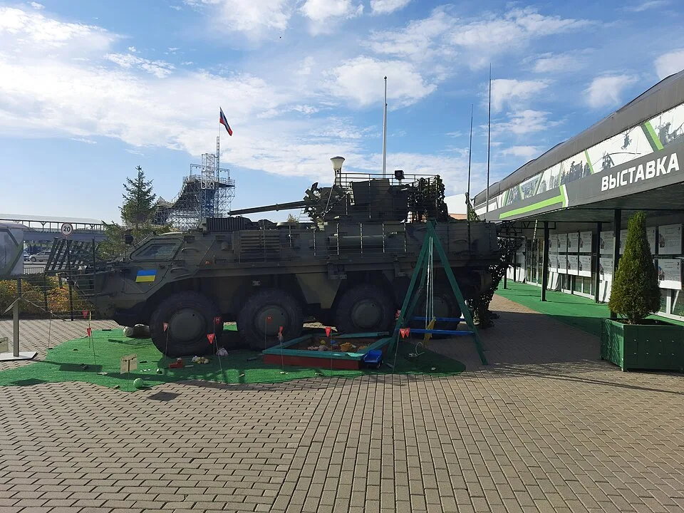 Russo-Ukrainian war trophies exhibition (Patriot Park, Kubinka) 02