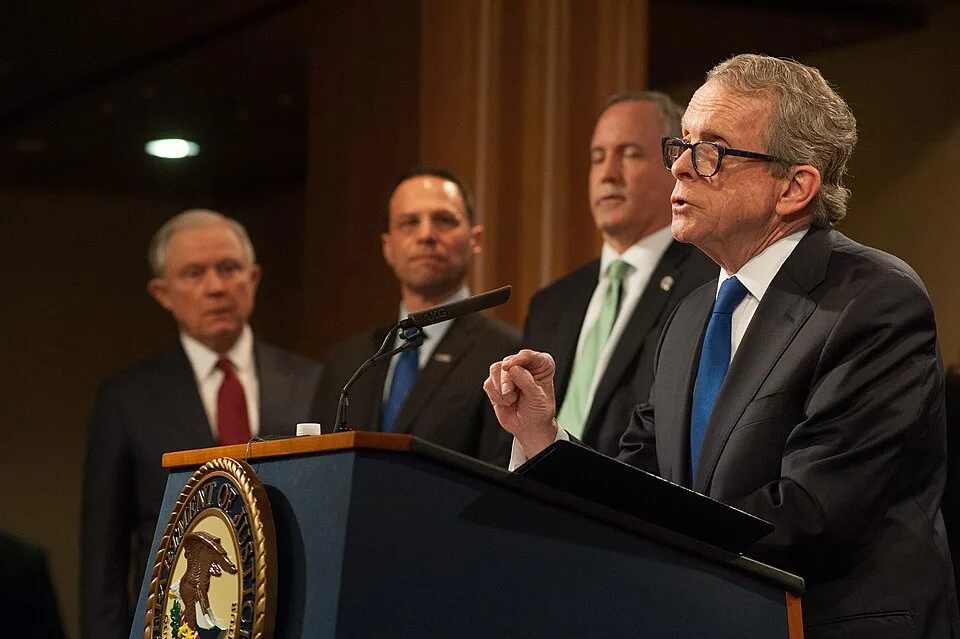 Ohio Attorney General Mike DeWine delivers remarks