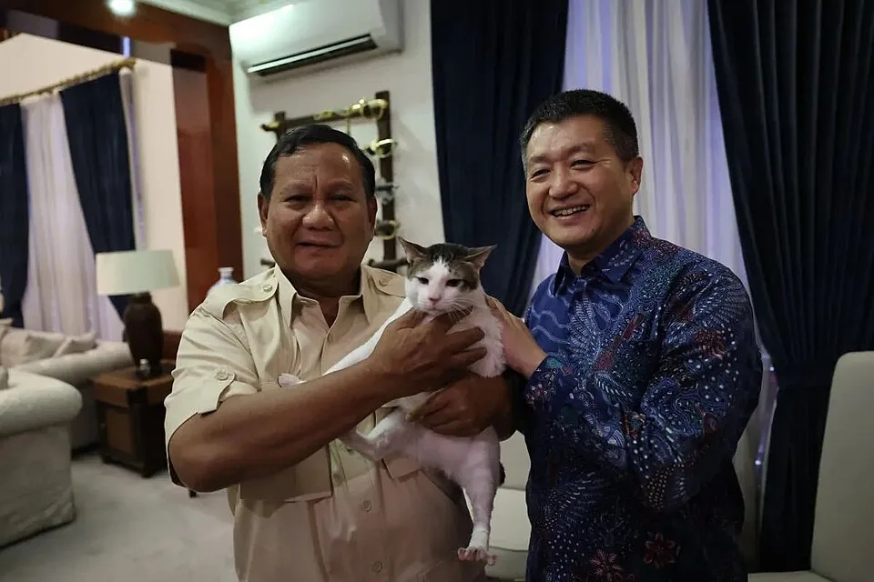 Prabowo terima kunjungan Dubes China (18-2-2024)