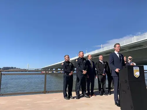 Newsom's 2028 Strategy: Hug Biden While Everyone Else Runs