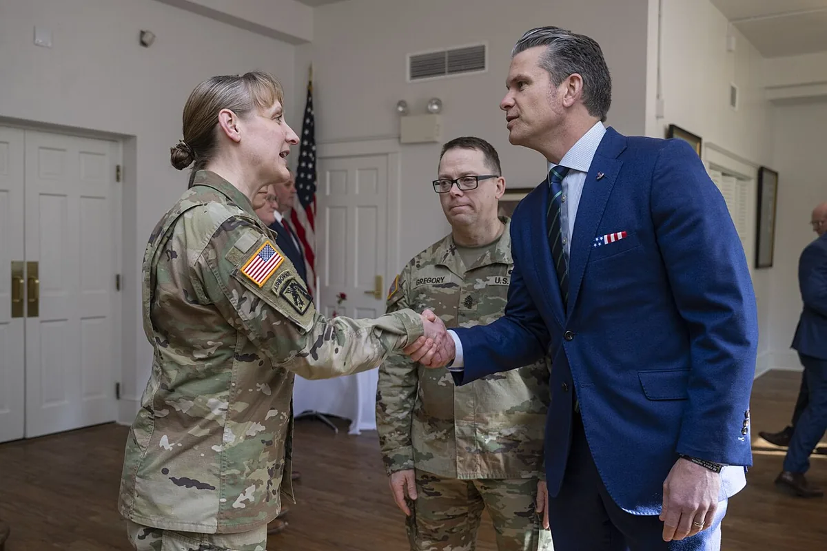 250423-D-PM193-1130 SecDef Pete Hegseth April 2025