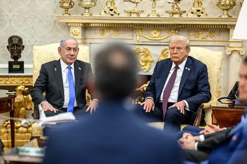 Trump and Bibi's Iran Meeting Was So Grim Even the Jokes Stopped