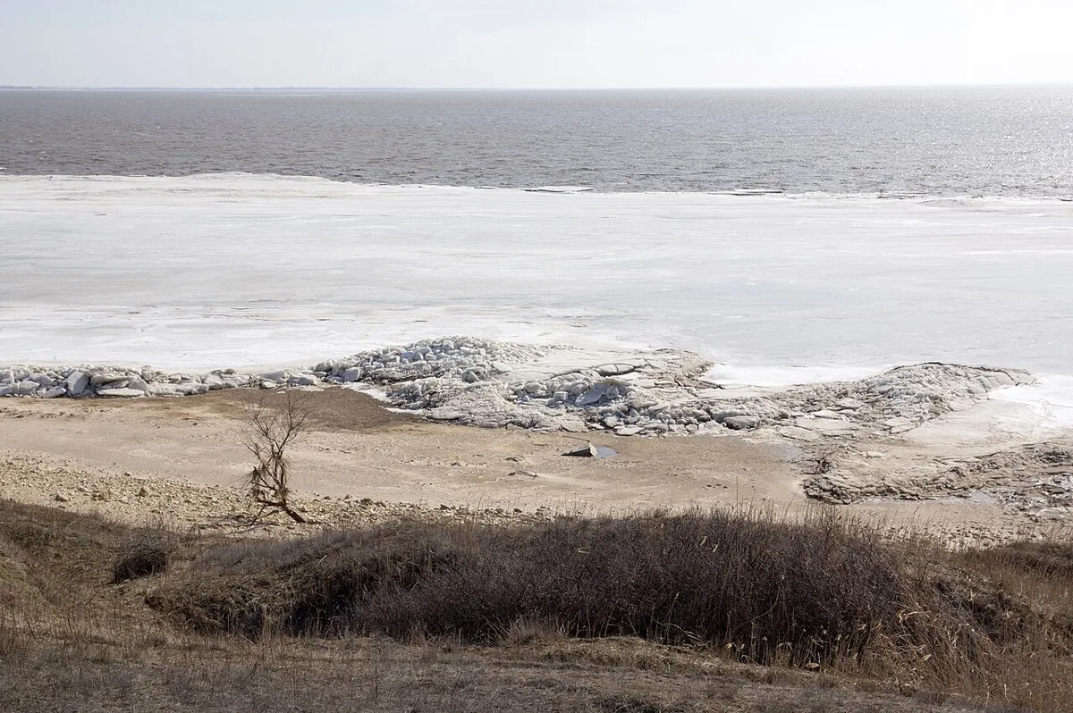 Sea of Azov, Ice, Russia