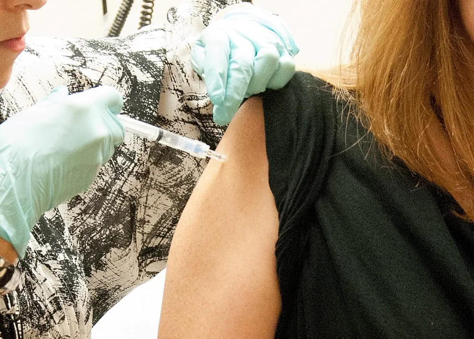 Study Participant Receives NIAID-GSK Candidate Ebola Vaccine (3)