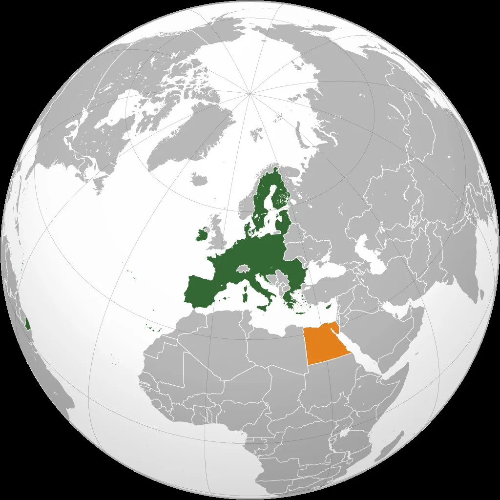 European Union - Egypt Locator