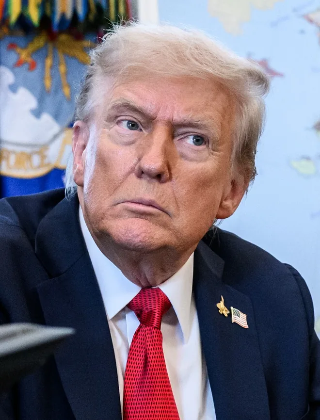 Trump in October 2025