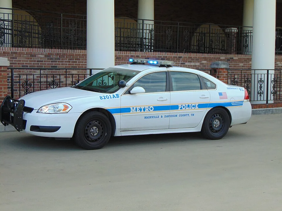 Metro Police vehicle, Nashville, Tennessee, Aug 17