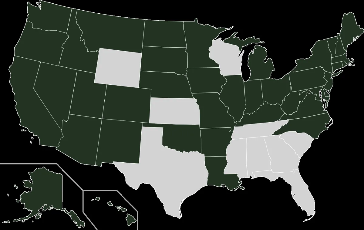 ACA Medicaid expansion by state