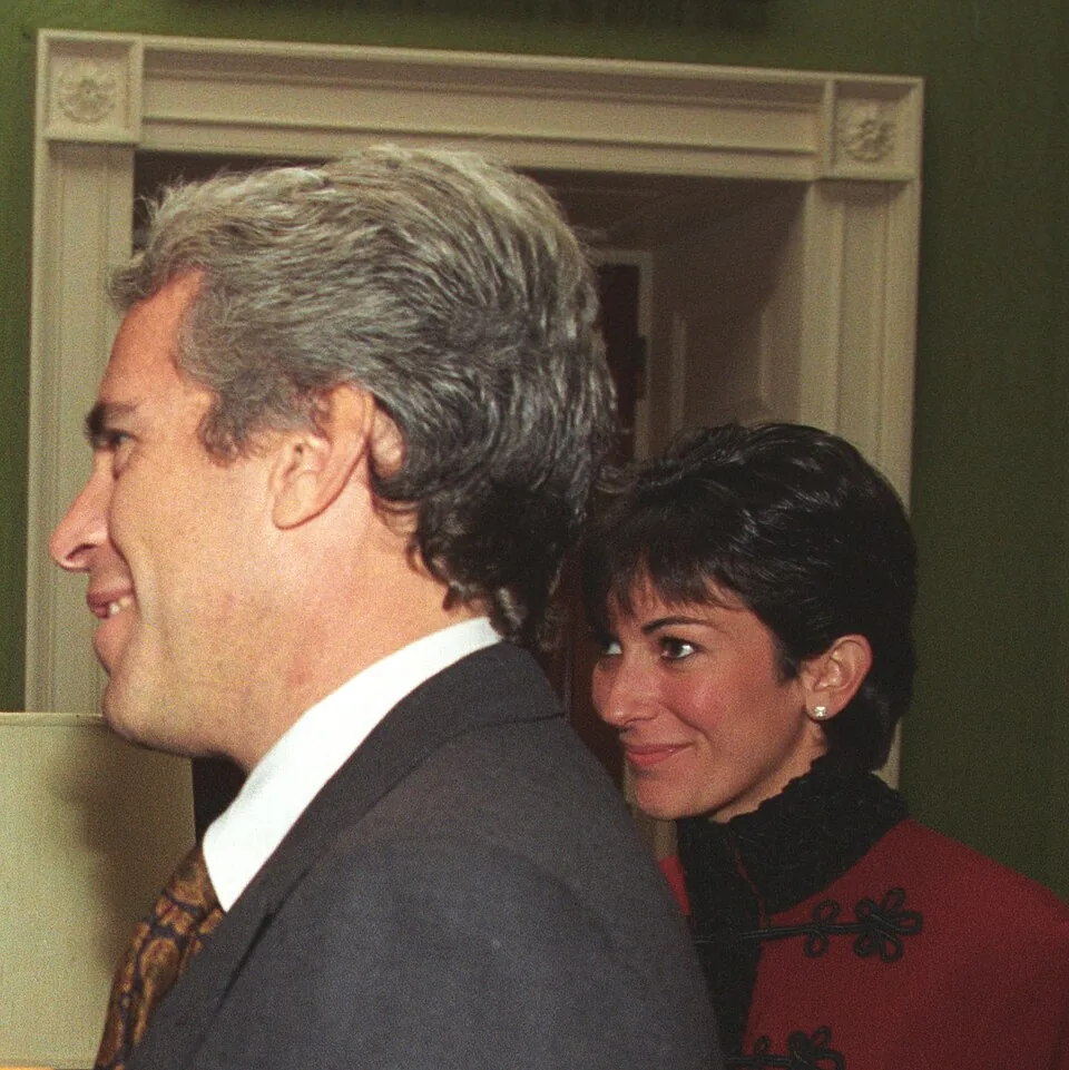 Ghislaine Maxwell and Jeffrey Epstein in 1993