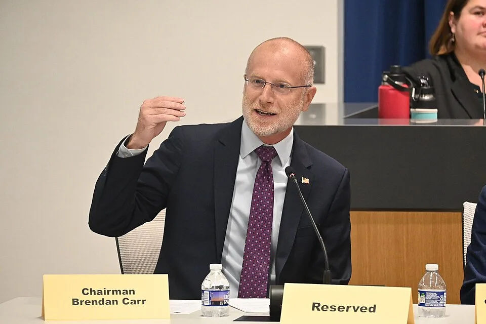 Brendan Carr at the Consumer Protection and Accessibility Advisory Committee meeting in September 2025