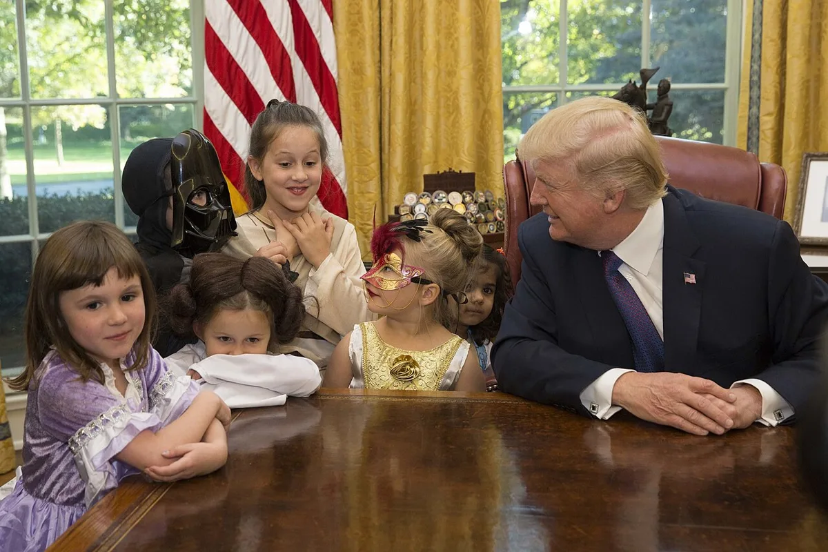 President Donald Trump Halloween 2017