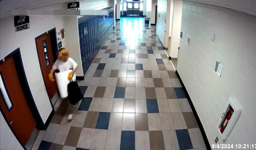 Colt Gray in Hallway