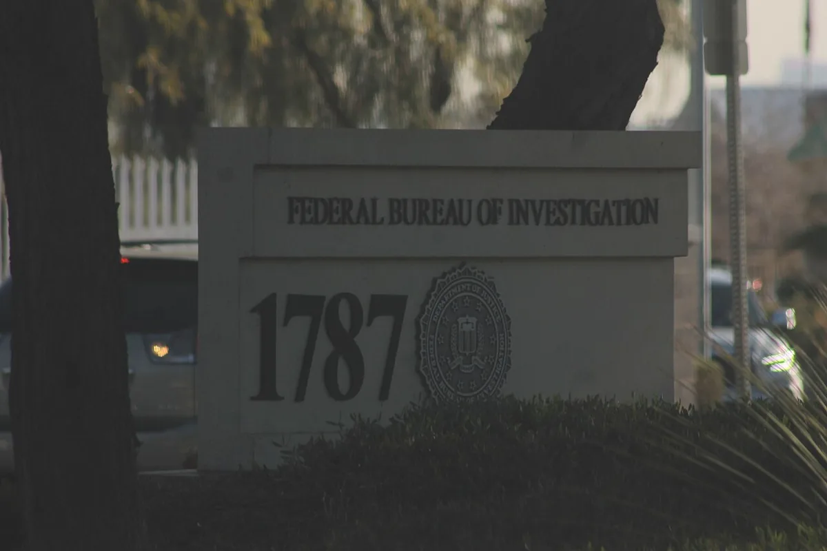 FBI Las Vegas Office Sign