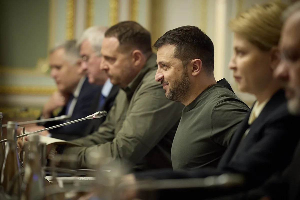 Defense Support, Energy, Use of Frozen Russian Assets, and EU Membership Volodymyr Zelenskyy Met with Ursula von der Leyen (54008779894)