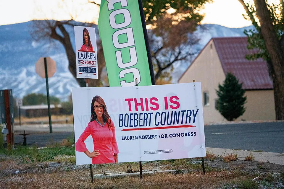 This is Lauren Boebert Country - Campaign Sign in Montrose Colorado (52470078269)