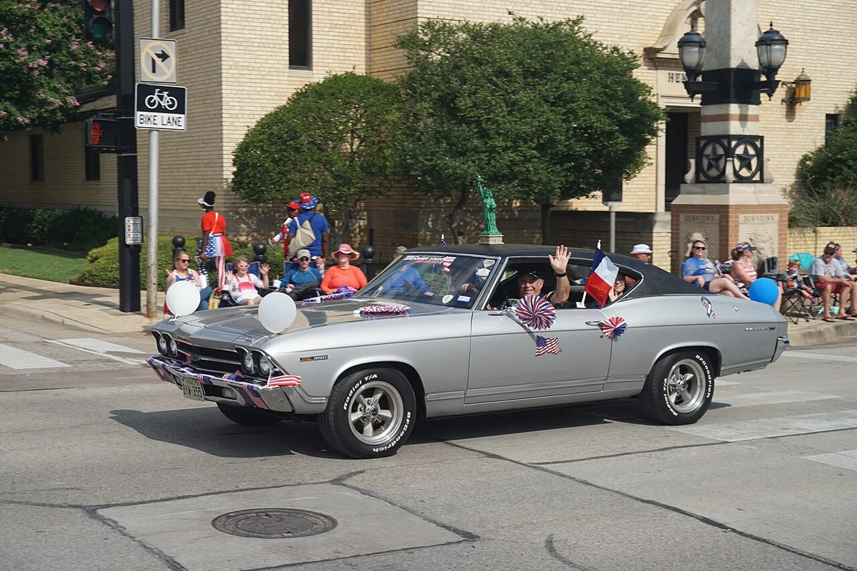 2021 Arlington Independence Day Parade 078 (1969 Chevrolet Chevelle)