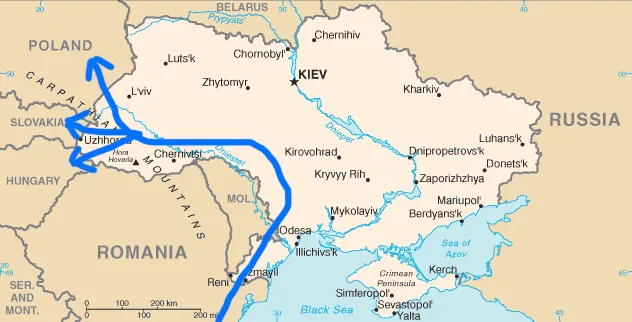 Ukraine gas transit