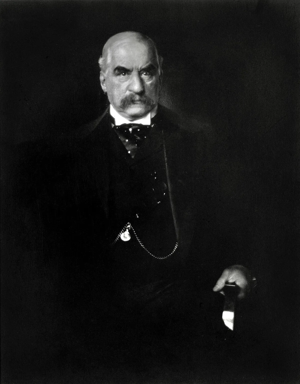 Edward Steichen - Photographic portrait of Pierpont Morgan (1837-1913)