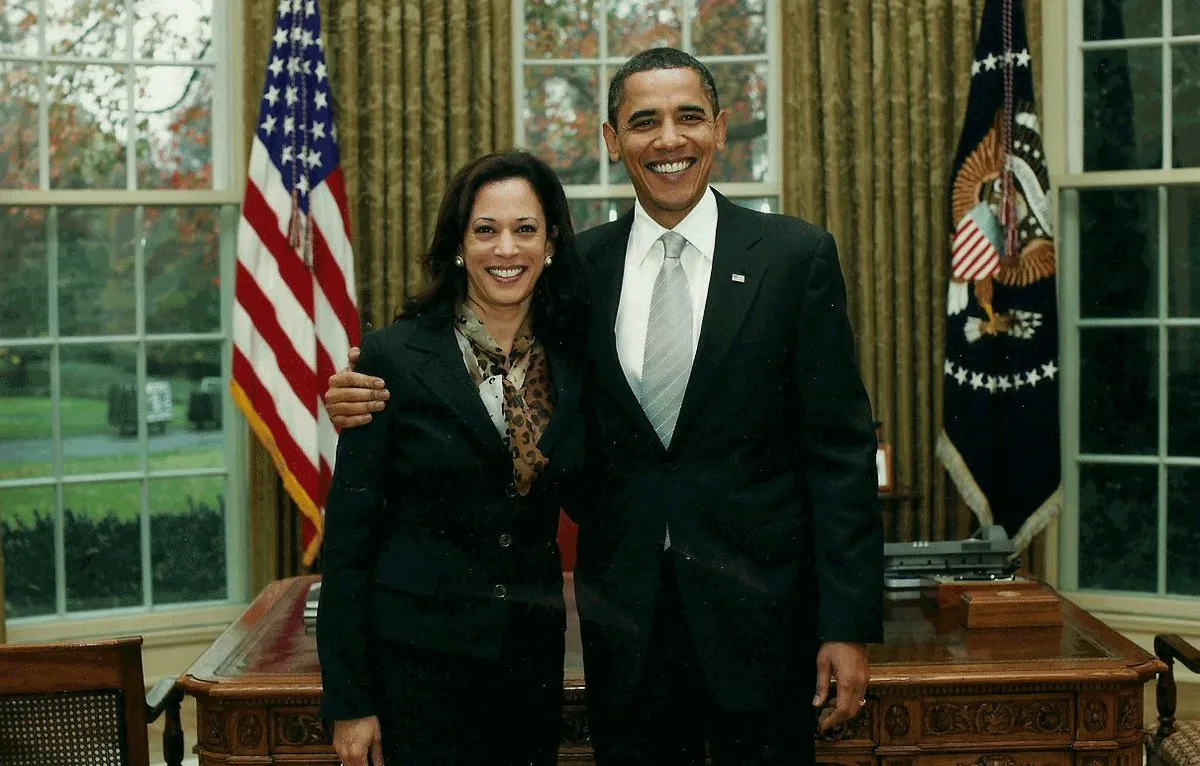 Kamala Harris with Barack Obama 2009-11-25