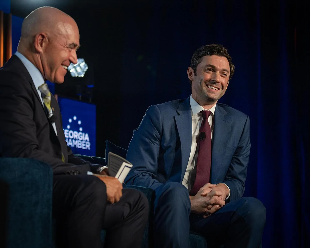 Jon Ossoff at Georgia Chamber Congressional Luncheon August 2025