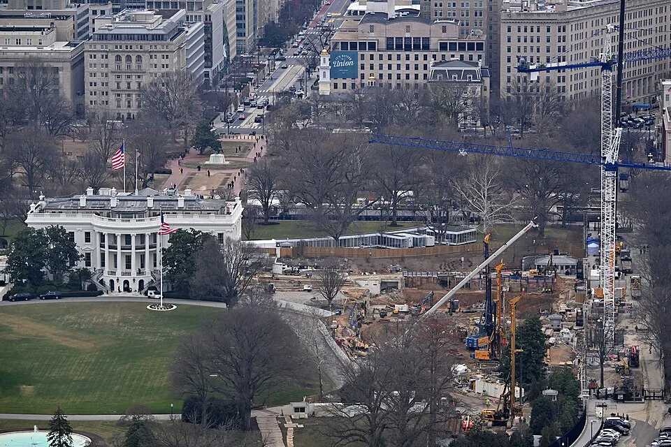 2026-01-14 White House and Ballroom Construction Washington DC 13-20-50