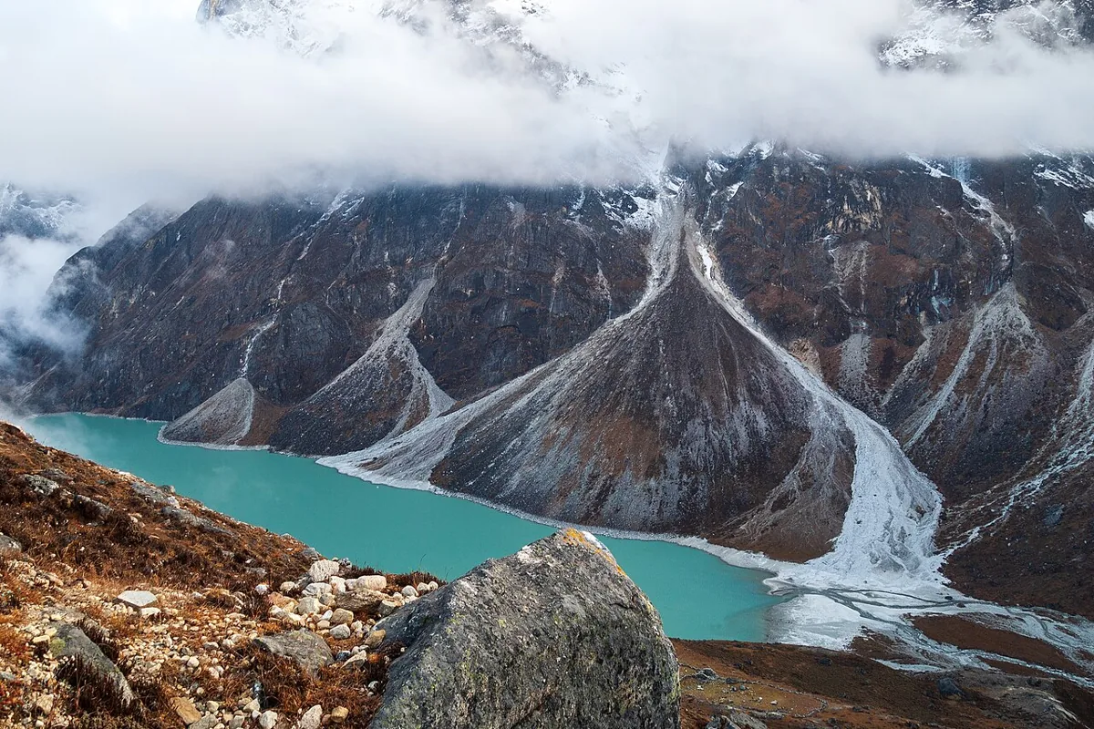 Chola Mountain Lake, Nepal