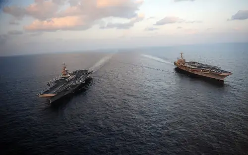 USS Lincoln Sailors Are Jumping Overboard. The Navy Says Morale Is Fine.