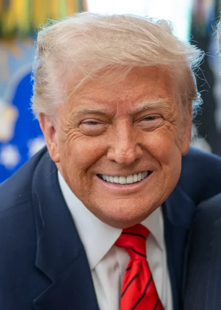 Trump in May 2025