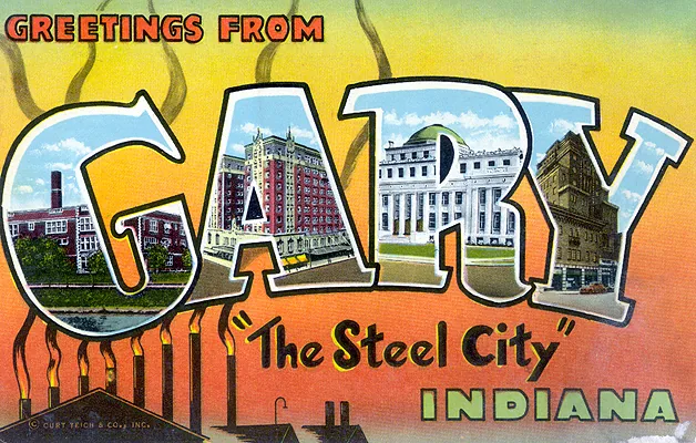 Greetings from Gary, 1945 - Gary, Indiana (4218976708)