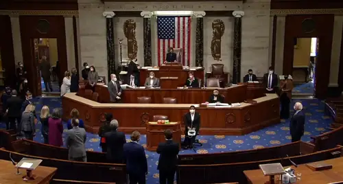 Active-Duty Air Force Major Arrested at Capitol Calling for Trump's Impeachment