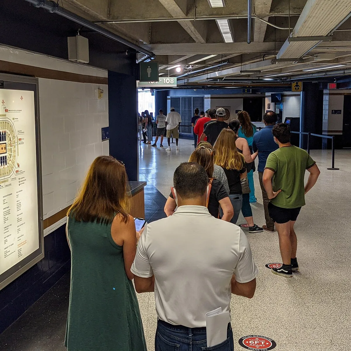 In Line to Vote- Inside - New Orleans 2020-10-21
