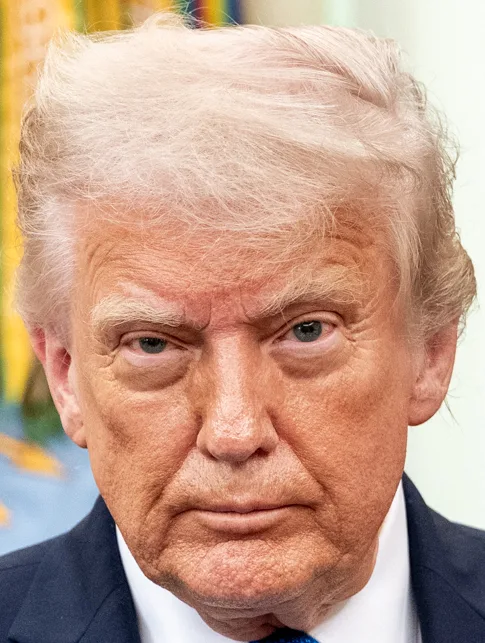 Donald Trump in May 2025 (cropped)