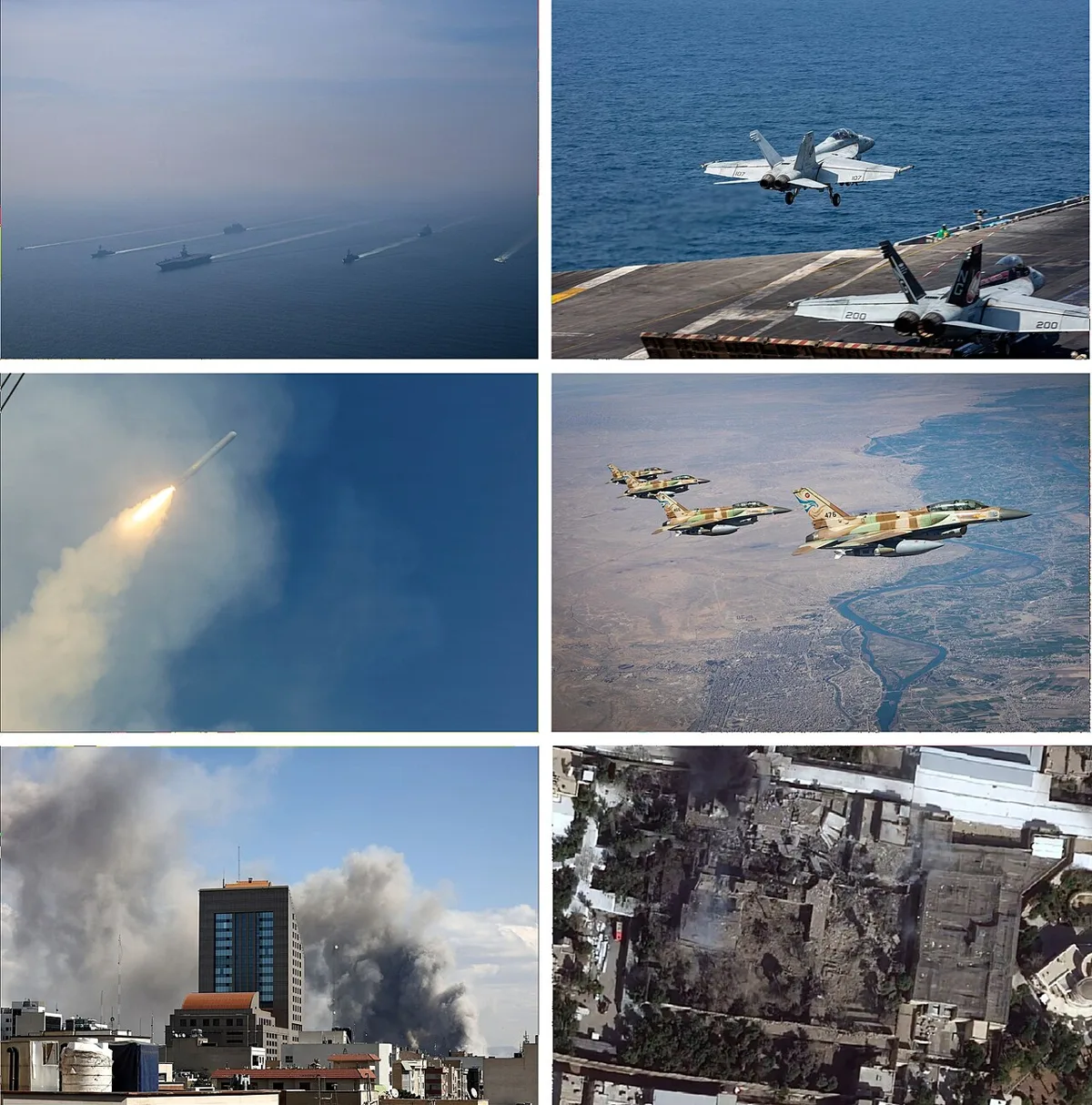 2026 Iran war collage 2