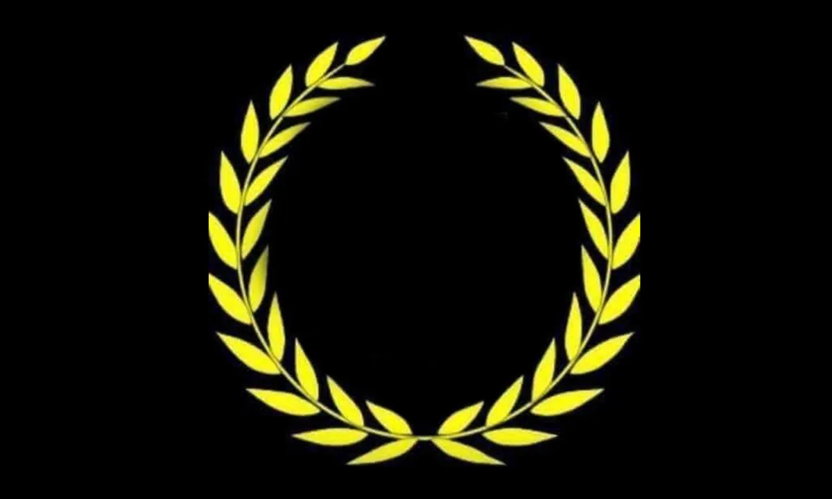 Proud Boys Flag, enlarged laurel