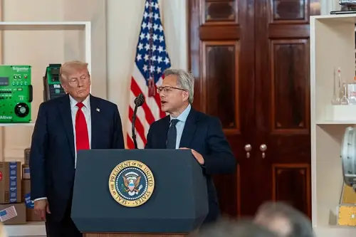 Jensen Huang Tells Washington to Stop Watching Sci-Fi and Buy More GPUs