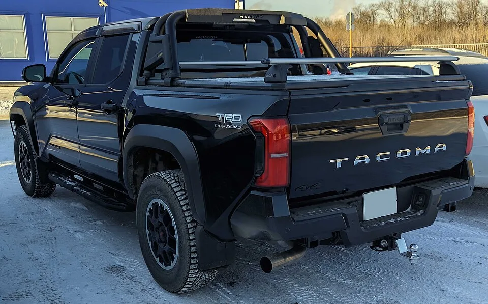 2024 Toyota Tacoma TRD Off Road black rear