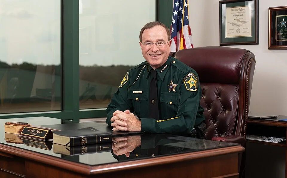 Sheriff Judd in office cropped