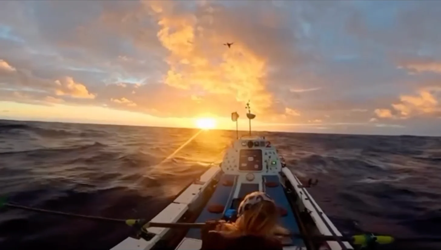 Kelsey Pfendler Rows 2,400 Miles Alone to Hawaii, Beats Every Record in Sight