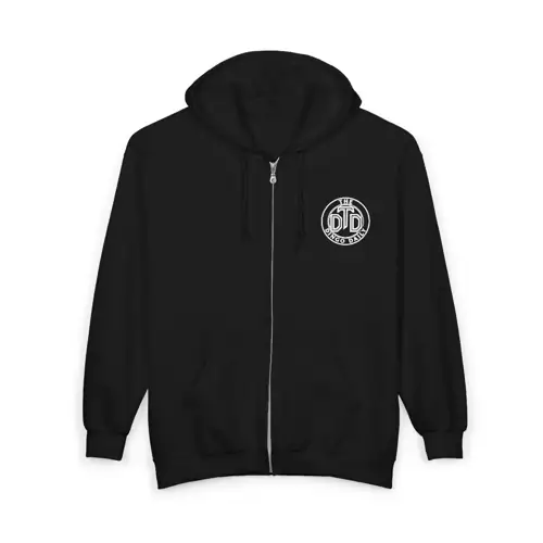Full Zip TDD Logo Unisex Hoodie