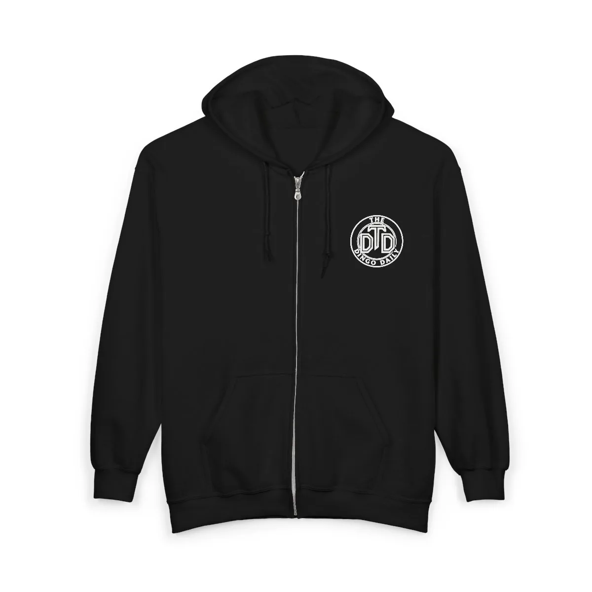 Full Zip TDD Logo Unisex Hoodie