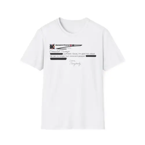 He Can No Longer Hurt Innocent People T-Shirt